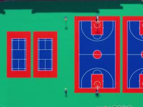 学校塑胶跑道学校操场塑胶跑道体育场天博官方网站施工价值-广州奥宏体育